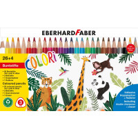 Buntstifte Colori, 30 Stück, inkl. Radierer und Spitzer