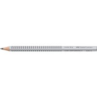 Jumbo Grip Bleistift, HB, silber, dreikant,1 Stück