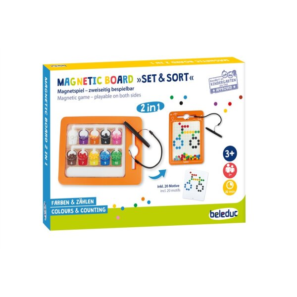 Magnetic Board Set & Sort Magnetspiel. Lieferbar...