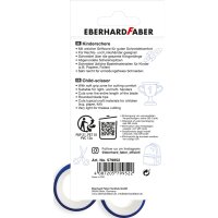 Schulschere Bastelschere, blau/weiß, 1 Stück