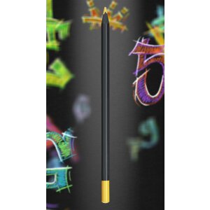 Buntstifte Black Edition, dreikant, 12 St&uuml;ck in 12 Farben sortiert