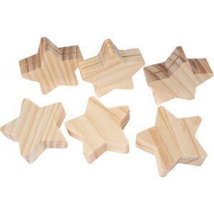 Kartenhalter Stern, 6er Set, voraussichtlich in KW 3 lieferbar