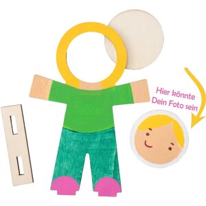 Kinderfotoaufsteller, 6 St&uuml;ck in 3 Gr&ouml;&szlig;en