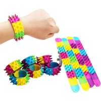 Schnapp Armband Stachel, 4er Set