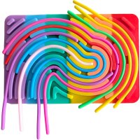Sensorik Rechteck mit 11 Silikonfäden.  Lieferbar voraussichtlich KW 2