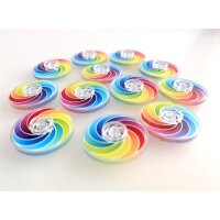 Fidget Spinner, Ø 4 cm, 12 Stück, voraussichtlich in KW 3 lieferbar