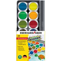 Deckfarbkasten Winner von Eberhard Faber, 24 Farben