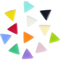 Triangle Glas Mosaik Mix, bunt, ca. 1100 Stück