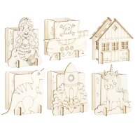 Bastelset Stiftehalter aus Holz