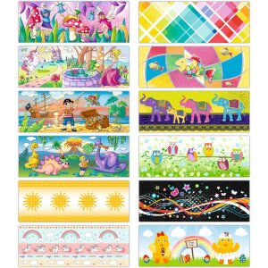 Transparentpapier Kidsworld 115g/m&sup2;, 100 Blatt, 27 x 10 cm