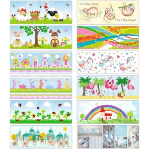 Transparentpapier Kidsworld 115g/m&sup2;, 100 Blatt, 27 x 10 cm