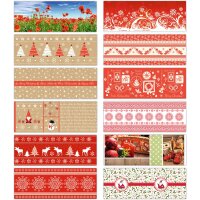 Transparentpapier Cosy Season 115g/m², 100 Blatt, 27 x 10 cm