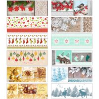 Transparentpapier Cosy Season 115g/m², 100 Blatt, 27 x 10 cm