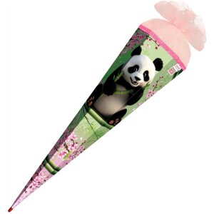 Motivschult&uuml;te Panda sechseckig von Roth