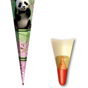 Motivschult&uuml;te Panda sechseckig von Roth
