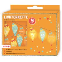 Schultüten Lichterkette Einschulung mit 10 LED