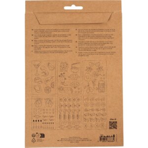 Wasserl&ouml;sliche Stickvliese, 6 Blatt A5