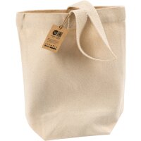 Kleiner Jutebeutel natur, 1 Stück, 26 x 23 cm