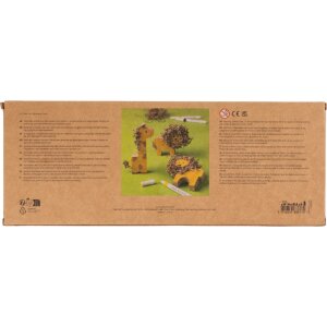 Holztiere Safari, 10 St&uuml;ck, H&ouml;he 3 &ndash; 14,5 cm, St&auml;rke 2,2 cm