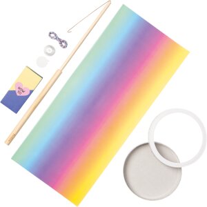 Regenbogenlaterne DIY Kit, 1 Stück