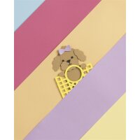 Tonpapier und Fotokarton Block Pastell, DIN A6, 60 Blatt in 10 Farben sortiert