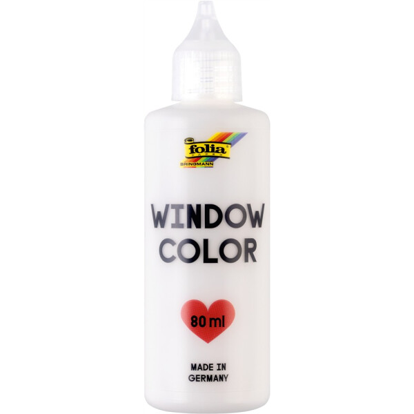 Window Color Fensterfarbe, weiß, 80 ml