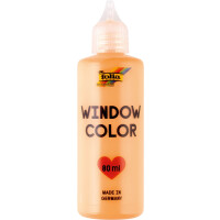 Window Color Fensterfarbe, neon orange, 80 ml