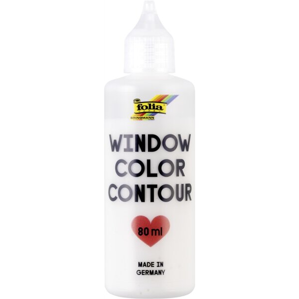 Window Color Fensterfarbe, Konturenfarbe transparent, 80 ml