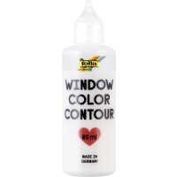Window Color Fensterfarbe, Konturenfarbe transparent, 80 ml