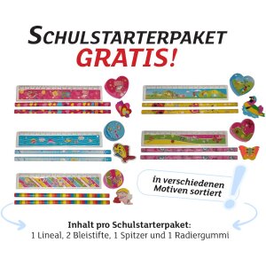 Schultüte Bastelset Pferd flieder von Prell, inkl....