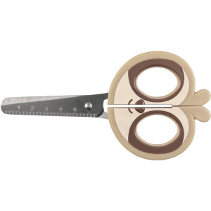 Kinder Bastelschere Faultier, 1 St&uuml;ck, L&auml;nge ca. 14,5 cm