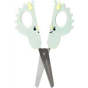 Kinder Bastelschere Dino, 1 St&uuml;ck, L&auml;nge ca. 16 cm