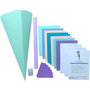 Schult&uuml;te Bastelset Schildkr&ouml;te von Prell, inkl. Schulstarterpaket GRATIS