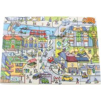 Bodenpuzzle Stadtleben, 45teilig