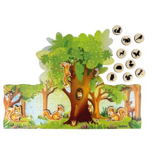 XXL Puzzle Nuki & Friends, 54 teilig inkl. 4...