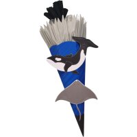 Schultüte Bastelset Meerestiere von Prell,  inkl. Schulstarterpaket GRATIS