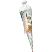 Motivschultüte Pferd Bella rund von Roth, inkl. Schulstarterpaket GRATIS. Lieferbar voraussichtlich Mitte Januar