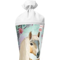 Motivschultüte Pferd Bella rund von Roth, inkl. Schulstarterpaket GRATIS. Lieferbar voraussichtlich Mitte Januar