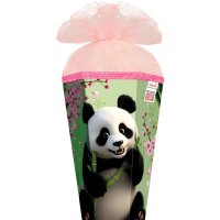 Motivschultüte Panda sechseckig von Roth,  inkl. Schulstarterpaket GRATIS. Lieferbar voraussichtlich Mitte Januar