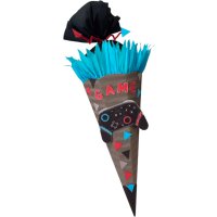 Schultüte Bastelset Game von Prell, inkl. Schulstarterpaket GRATIS