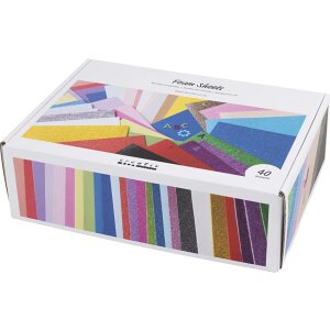 Moosgummiplatten, A4, 40 Blatt, farbig sortiert, voraussichtlich Ende Januar lieferbar