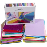 Moosgummiplatten, A4, 40 Blatt, farbig sortiert, voraussichtlich Ende Januar lieferbar