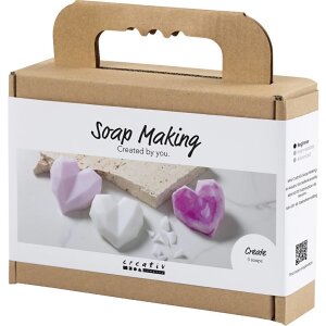 Mini Kreativ Set Seifenherstellung, Herzen pink, voraussichtlich Anfang M&auml;rz lieferbar