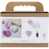 Mini Kreativ Set Seifenherstellung, Herzen pink, voraussichtlich Anfang März lieferbar