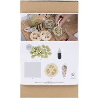 Kreativ Set Seifenherstellung mit Loofah, olivgrün, voraussichtlich Anfang März lieferbar