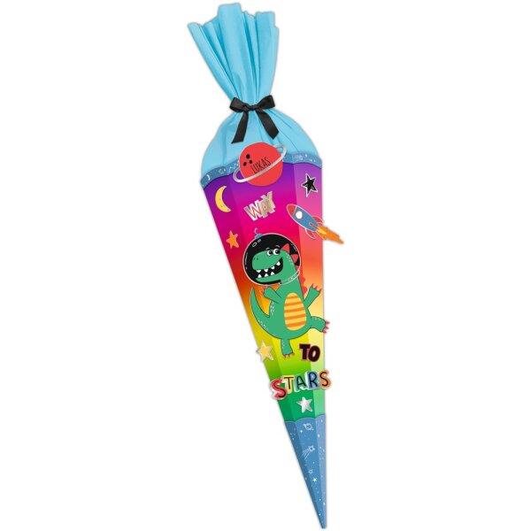 Schultüten Bastelset Easy Line Rainbow Dino von...
