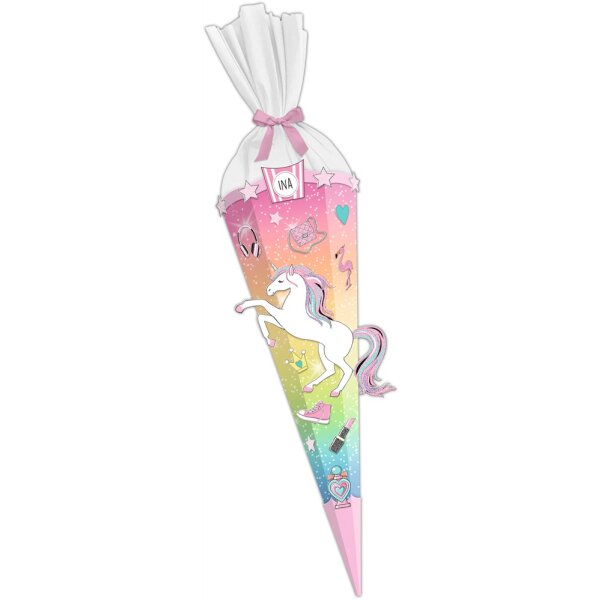 Schultüten Bastelset Easy Line Rainbow Einhorn von...