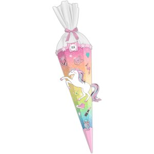 Schultüten Bastelset Easy Line Rainbow Einhorn von...