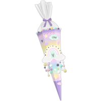 Schultüten Bastelset Easy Line Rainbow Regenbogen von Ursus, inkl. Schulstarterpaket GRATIS