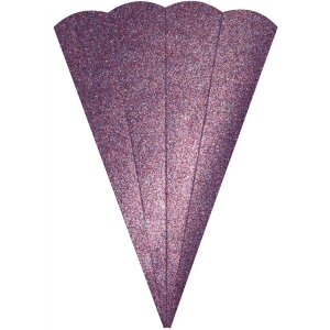 Geschwister Schult&uuml;tenrohling Glitter, 41 cm, 400 g/m&sup2; glitter magic mix
